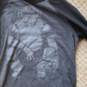 Basebalism catchers shirt